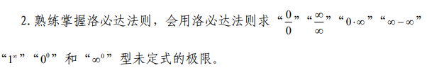 ​2023年山东省普通高等教育专科升本科招生考试高等数学Ⅰ考试大纲(图2)