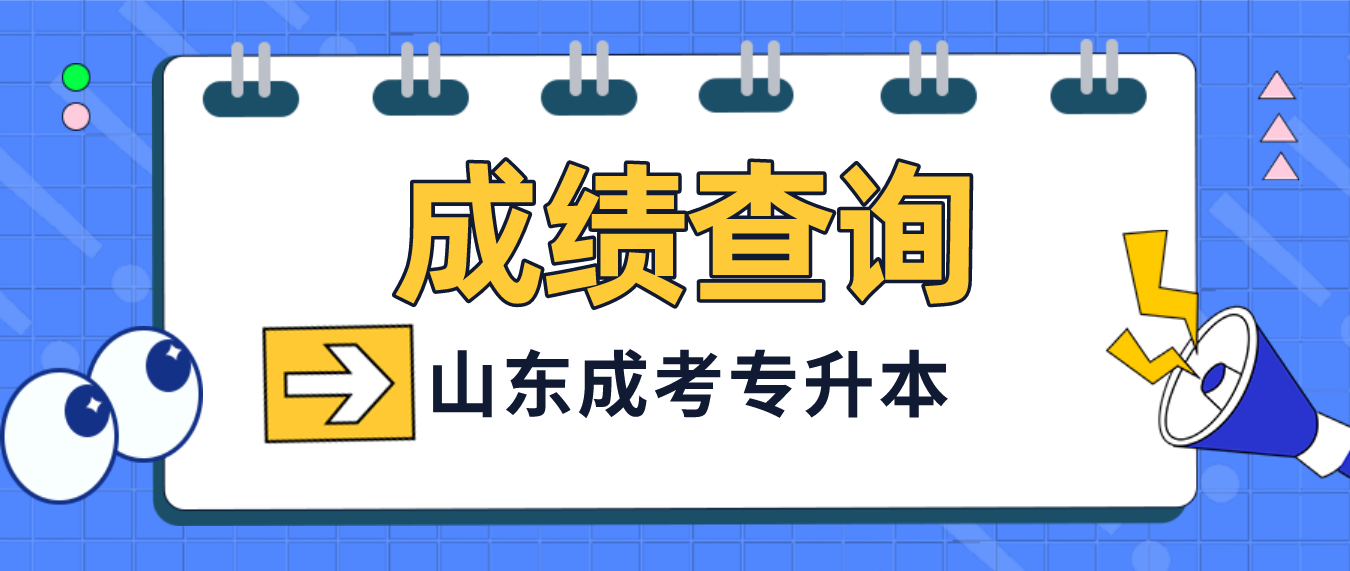 山东成考专升本成绩查询时间