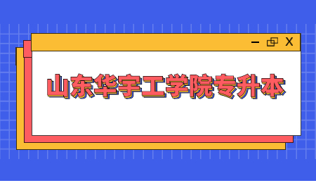 2023年山东华宇工学院专升本招生简章